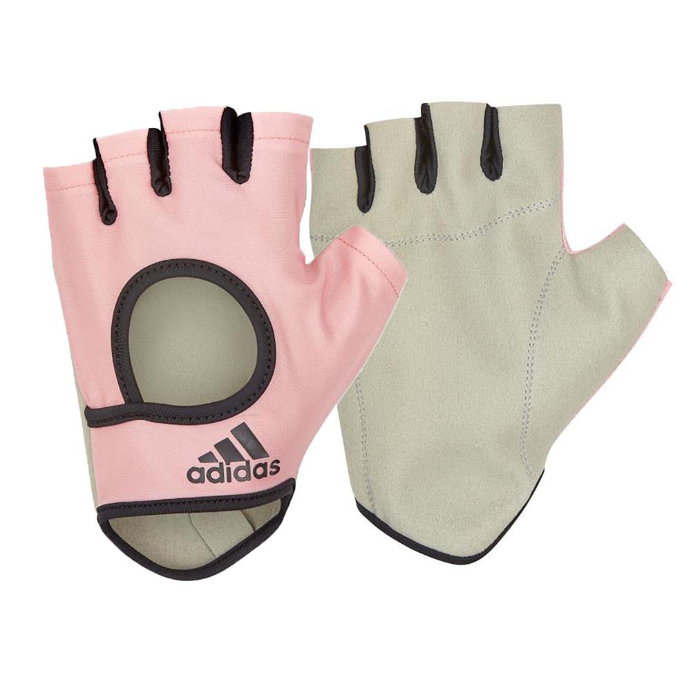 фото Перчатки для фитнеса adidas розовый, разм.s adgb-12663