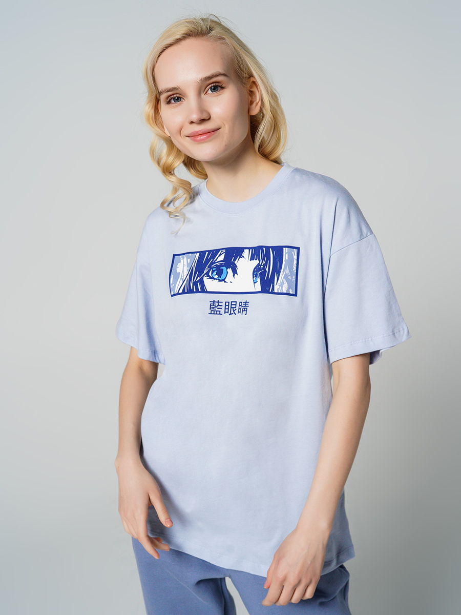 

Футболка женская ТВОЕ 79986 голубая XL, 79986