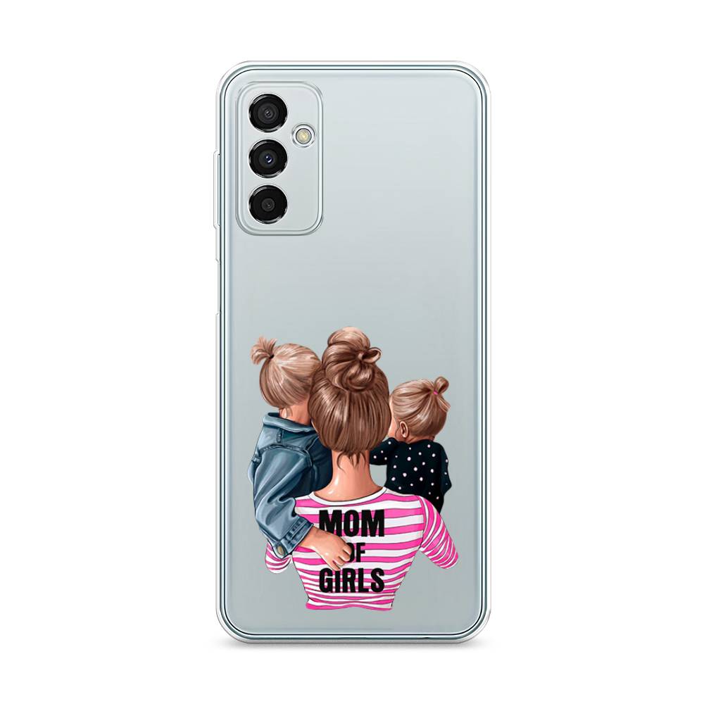 фото Силиконовый чехол "mom of girls" на samsung galaxy m23 5g awog