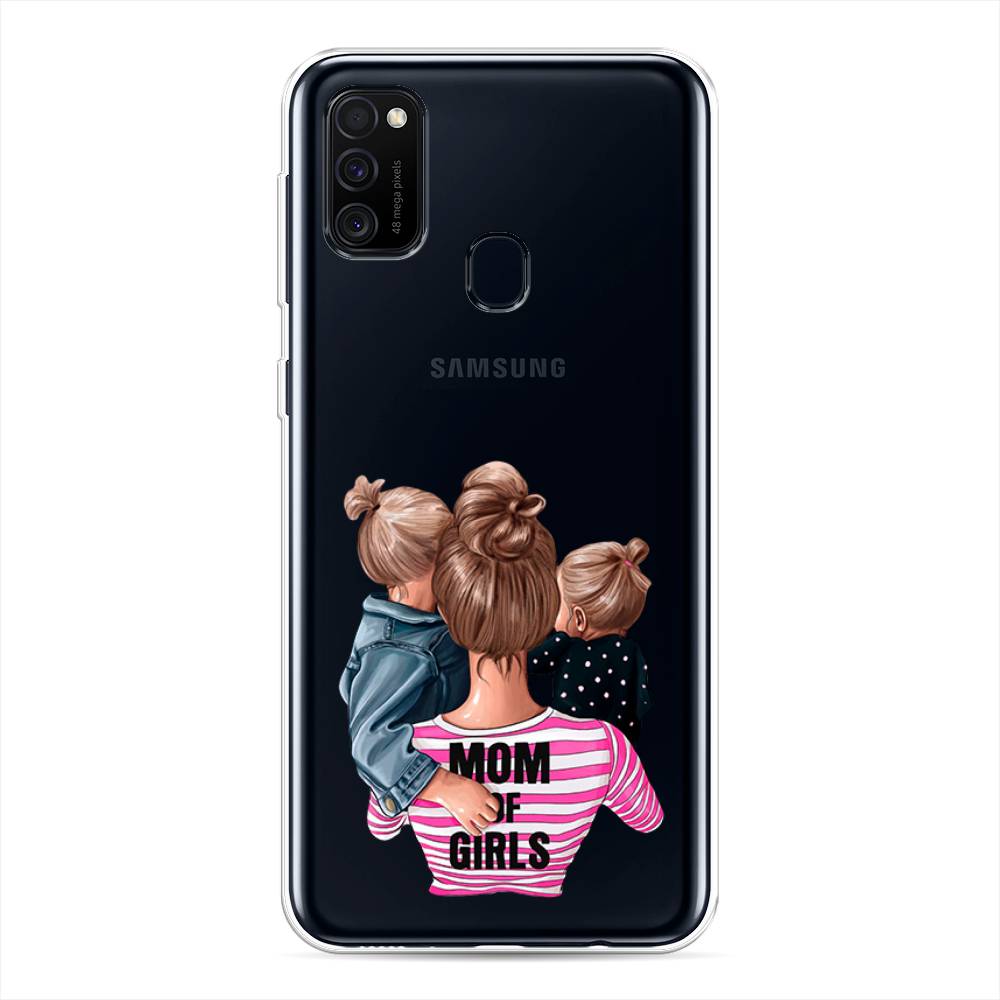 фото Силиконовый чехол "mom of girls" на samsung galaxy m30s awog