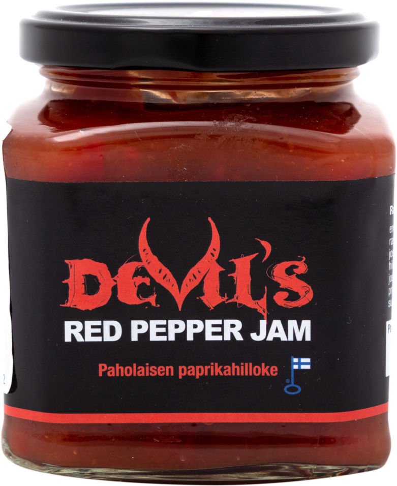 фото Соус devils red pepper jam перечный острый 330г