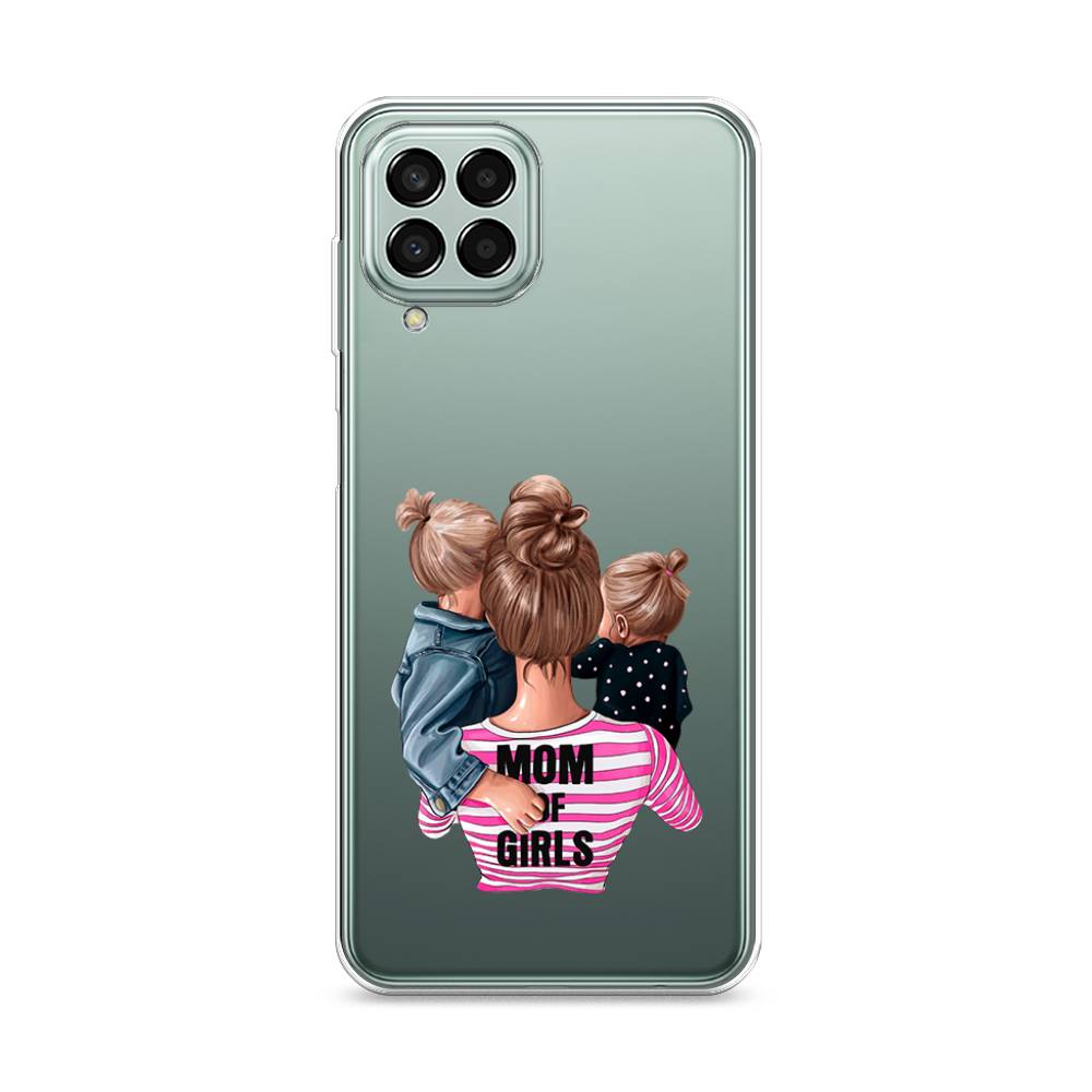 фото Силиконовый чехол "mom of girls" на samsung galaxy m33 awog