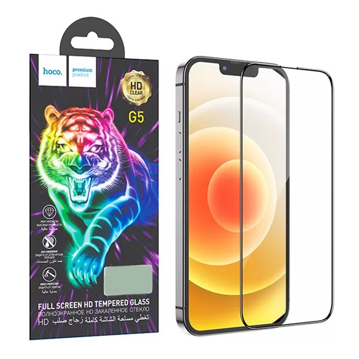 

Стекло Full screen silk screen HD tempered glass set for iPhone12/12pro (G5)