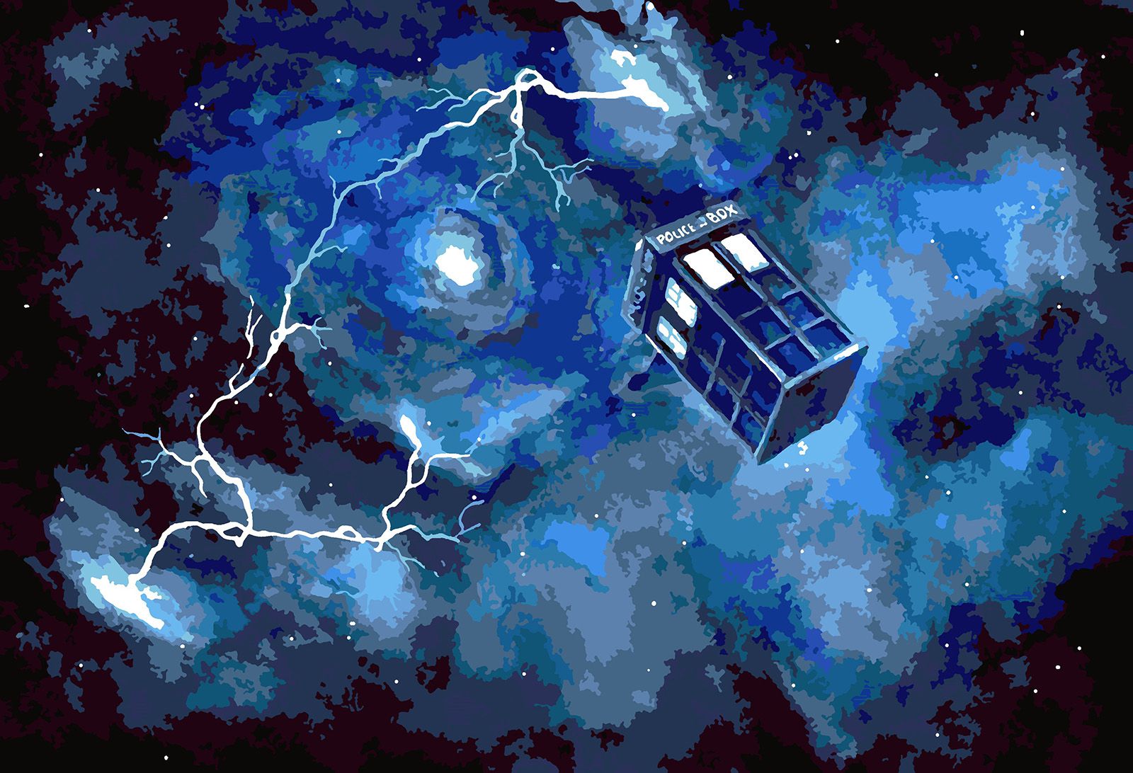

Картина по номерам Красиво Красим Доктор Кто - Тардис, 60 х 80 см, Доктор Кто - Тардис