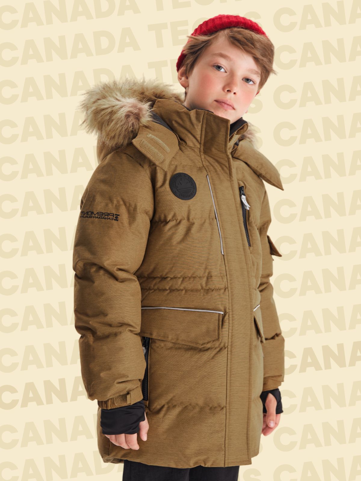 Куртка детская Premont WP72490 горчичный 140 12799₽