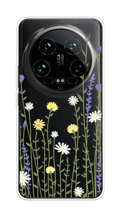 

Чехол на Xiaomi 14 Ultra "Ромашка и лаванда", Зеленый;желтый;прозрачный, 321850-1
