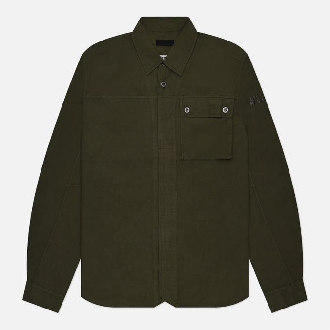 Мужская рубашка Left Hand Sportswear Button Pocket оливковый, Размер M