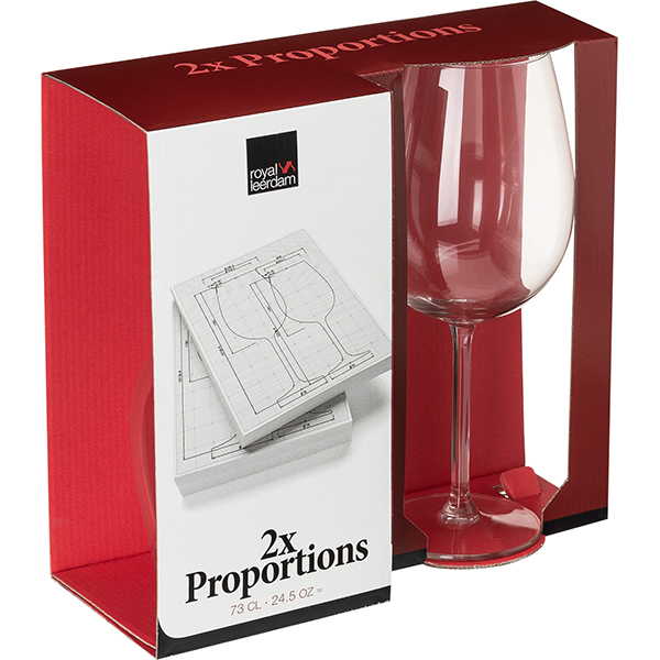 Набор бокалов для вина Libbey Пропоршнс 730мл стекло 2шт.
