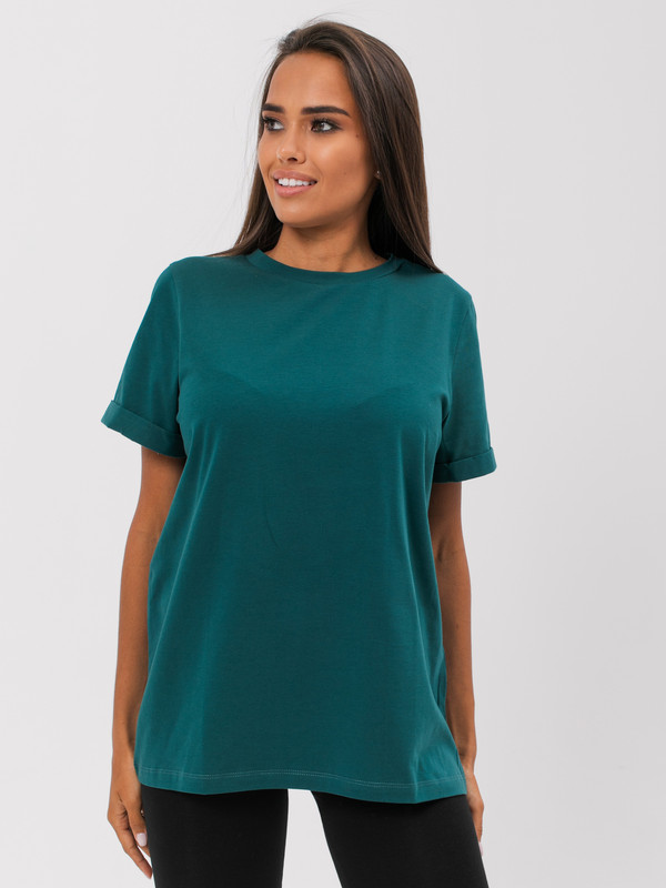 

Футболка женская CHIC&CHARISMA uz100330 зеленая XL, Зеленый, uz100330