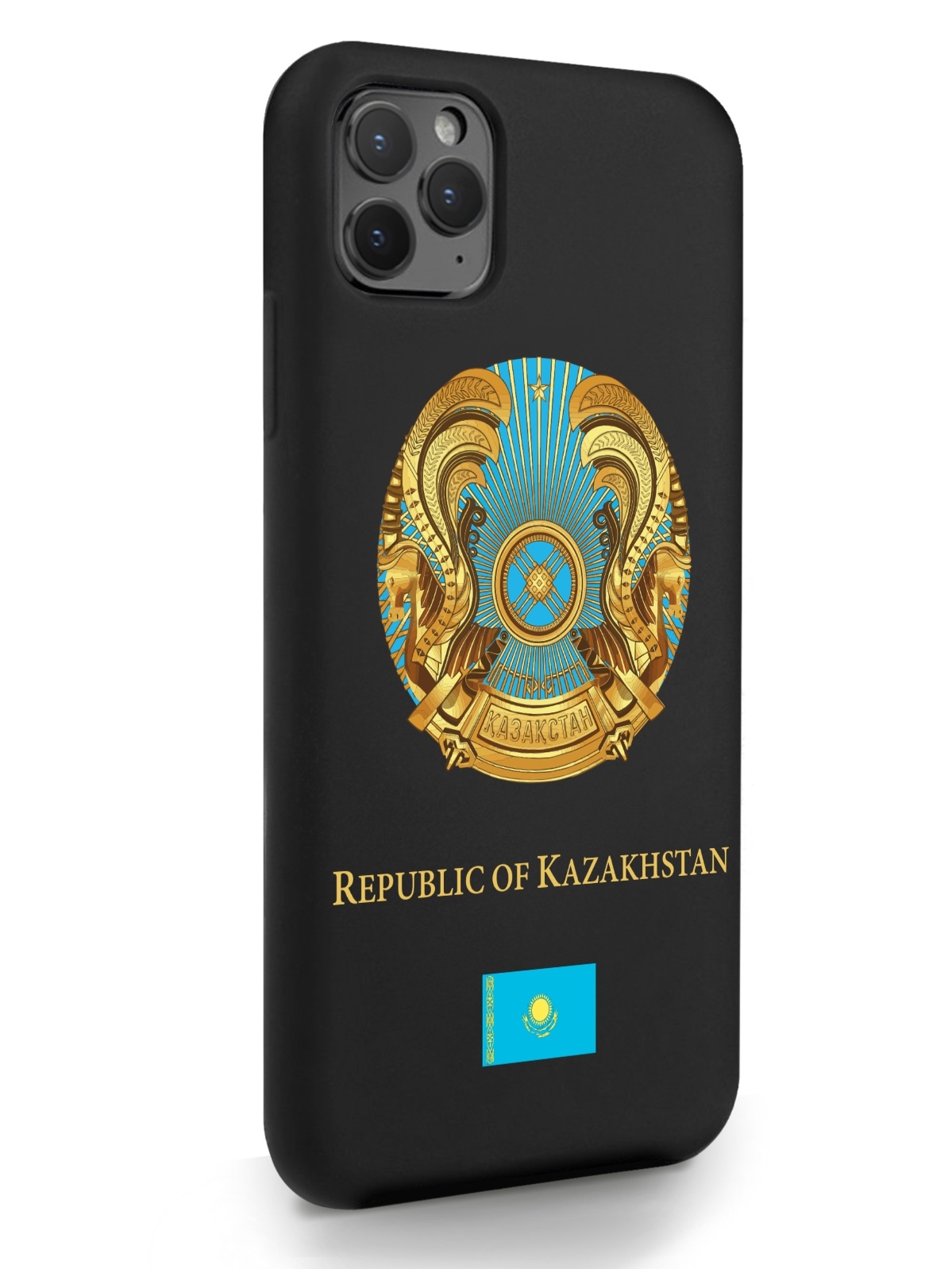 

Черный SignumCase для iPhone 11 Pro Max Герб Казахстана черный, iPhone 11 Pro Max Герб Казахстана
