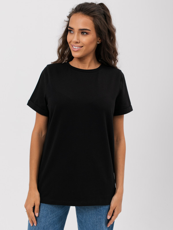 

Футболка женская CHIC&CHARISMA uz100330 черная S, Черный, uz100330