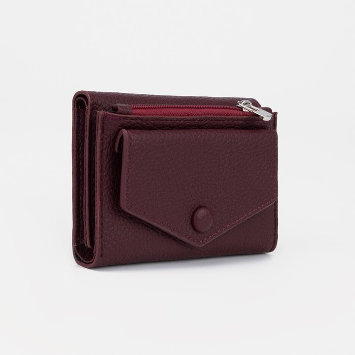 

Кошелек женский NoBrand 9351623, бордовый, 9351623