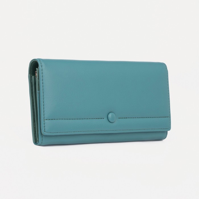 

Кошелек женский NoBrand 9278325, бирюзовый, Голубой, 9278325