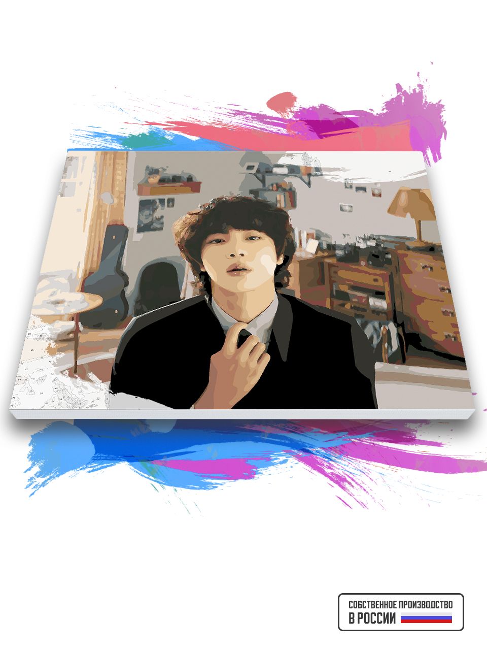 

Картина по номерам Красиво Красим BTS Jin - The Astronaut 3, 60 х 80 см, BTS Jin - The Astronaut 3