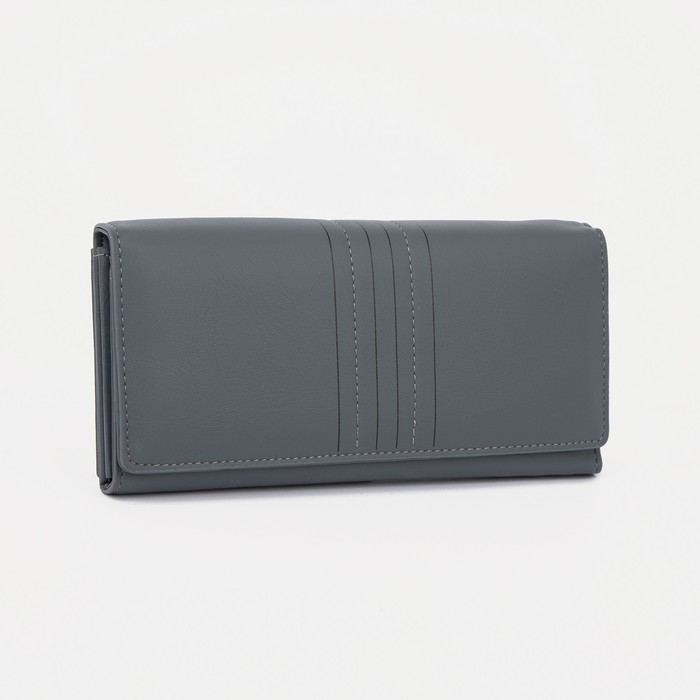 

Кошелек женский NoBrand 9355475, голубой, Серый, 9355475