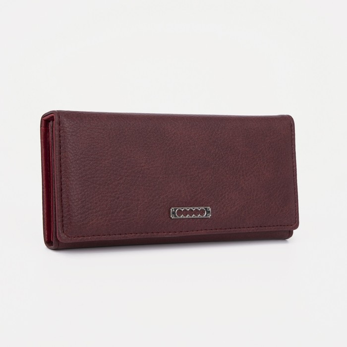 

Кошелек женский NoBrand 9344493, бордовый, 9344493