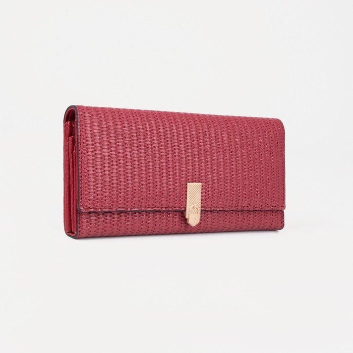 

Кошелек женский NoBrand 9344387, бордовый, 9344387