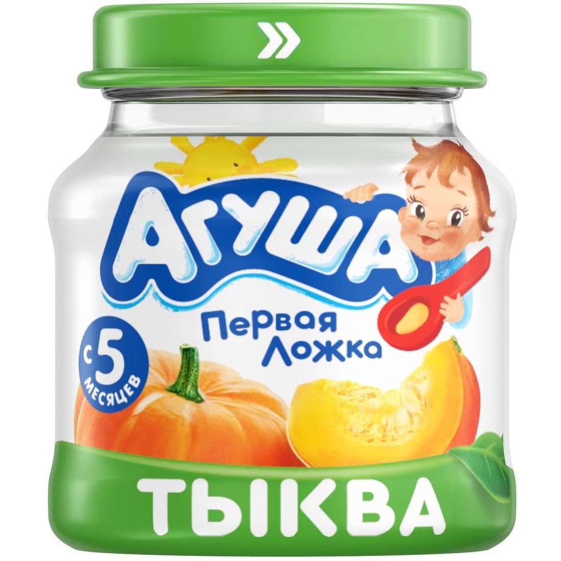 

Пюре Агуша тыква; с 5 месяцев; 80 г; 1 шт.