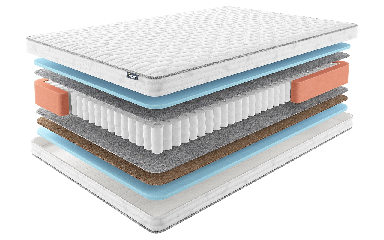 

Матрас Gupan Osteon Conka 140x200 см, Белый, Osteon Conka