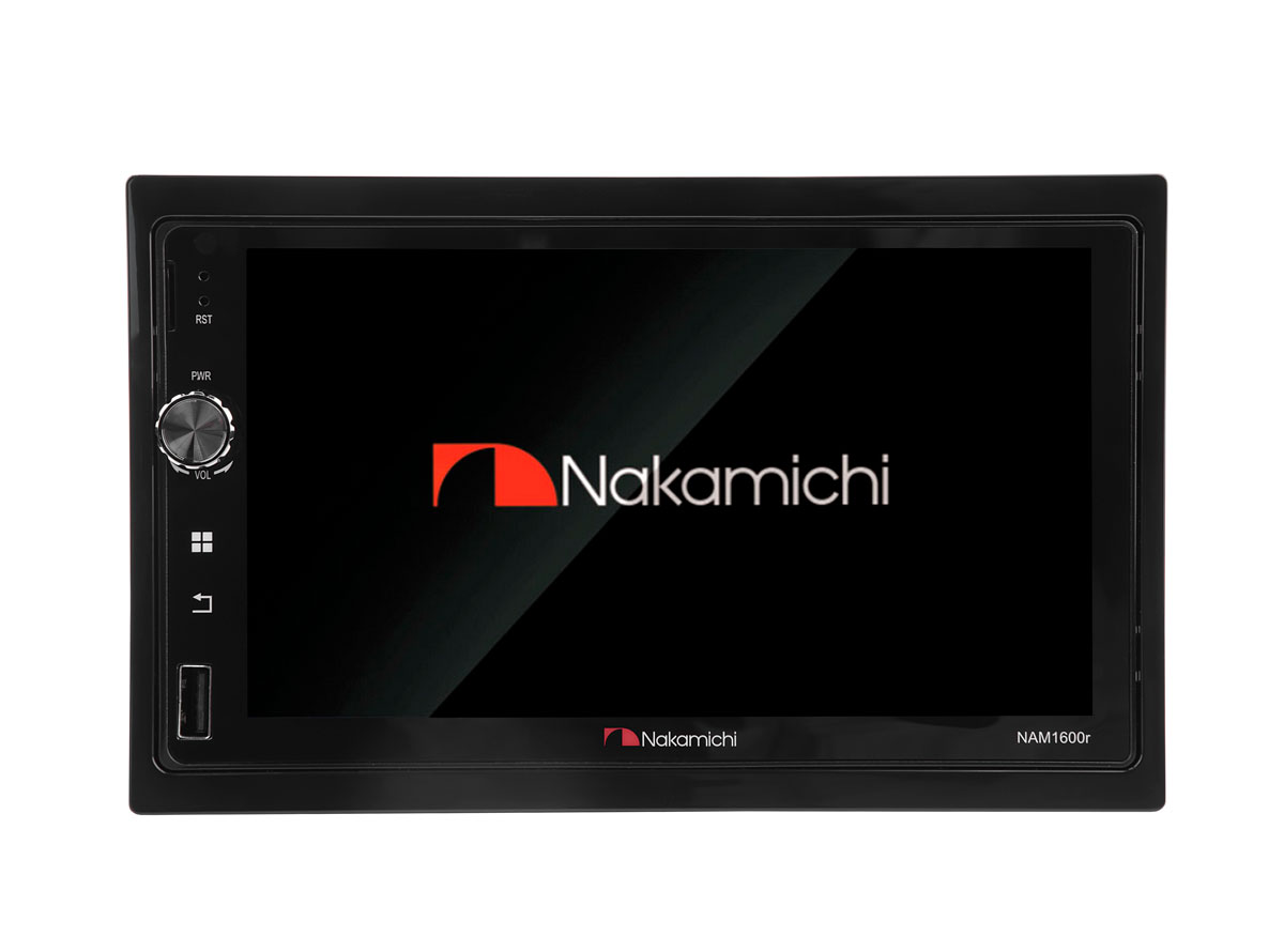 Автомагнитола Nakamichi NAM-1600r USB/MP3/SD/BT 4х50w 2din