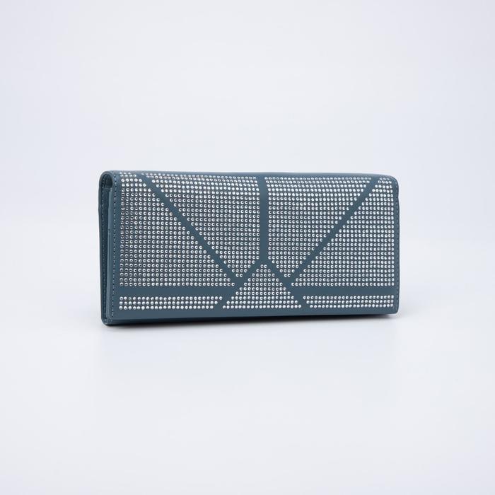 

Кошелек женский NoBrand 7074832, голубой, 7074832