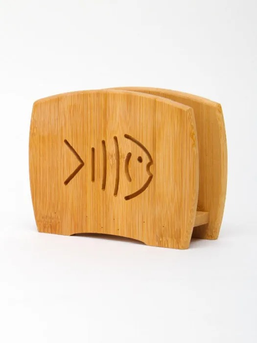 

Салфетница кухонная из бамбука