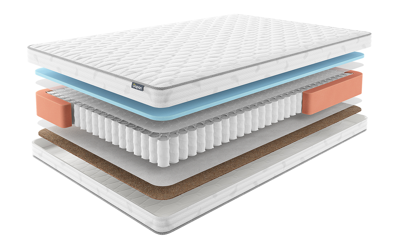 

Матрас Gupan Osteon Dera 140x195 см, Белый, Osteon Dera