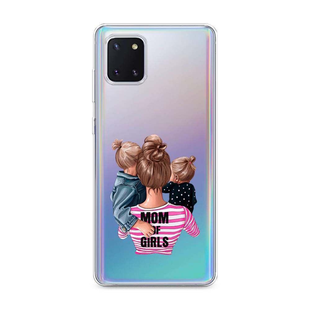 

Чехол Awog на Samsung Galaxy Note 10 lite/A81 "Mom of Girls", Разноцветный, 29150-6