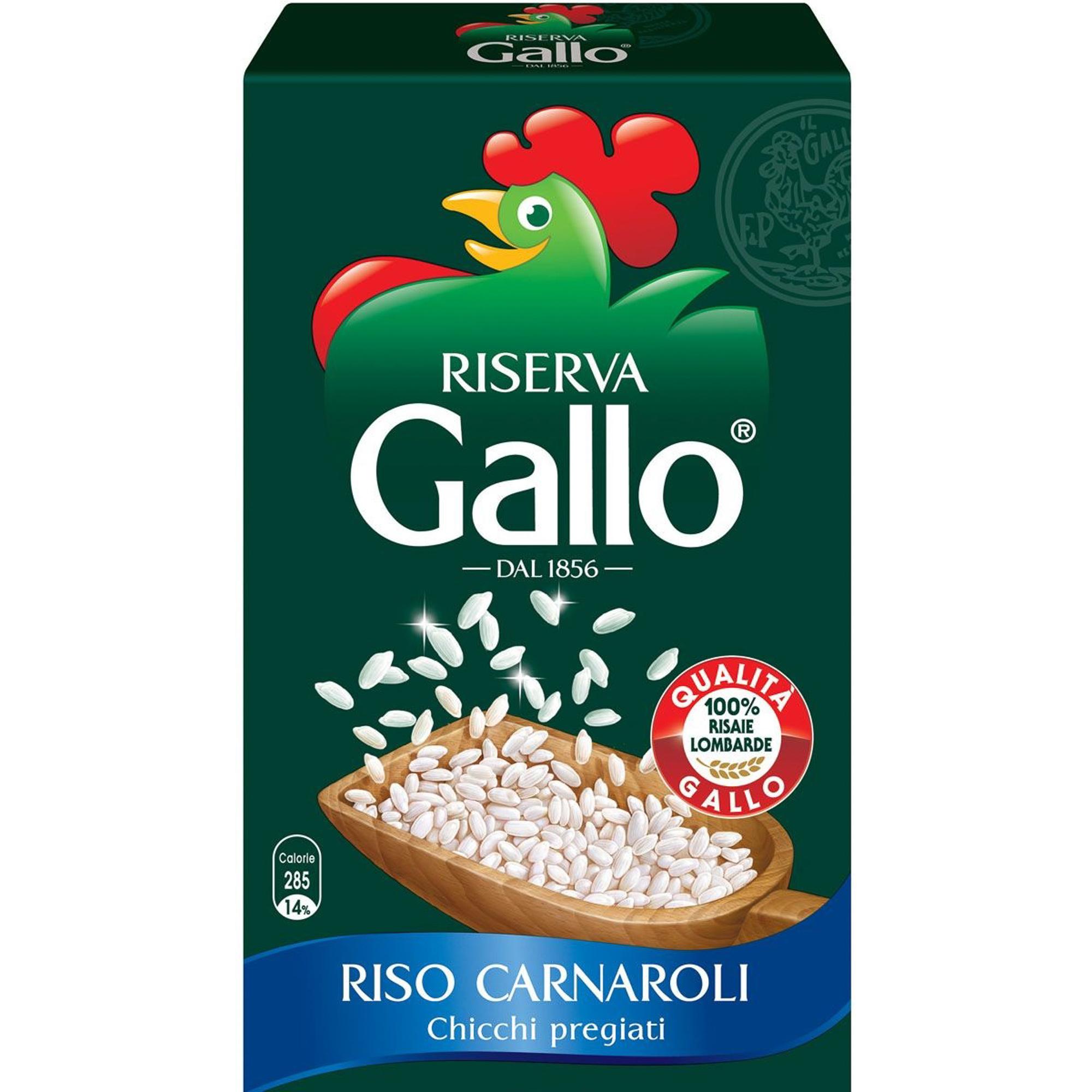 Рис Riso Gallo Карнароли шлифованный 1 кг