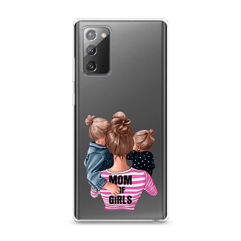 

Чехол Awog на Samsung Galaxy Note 20 / Самсунг Note 20 "Mom of Girls", Разноцветный, 2100950-6