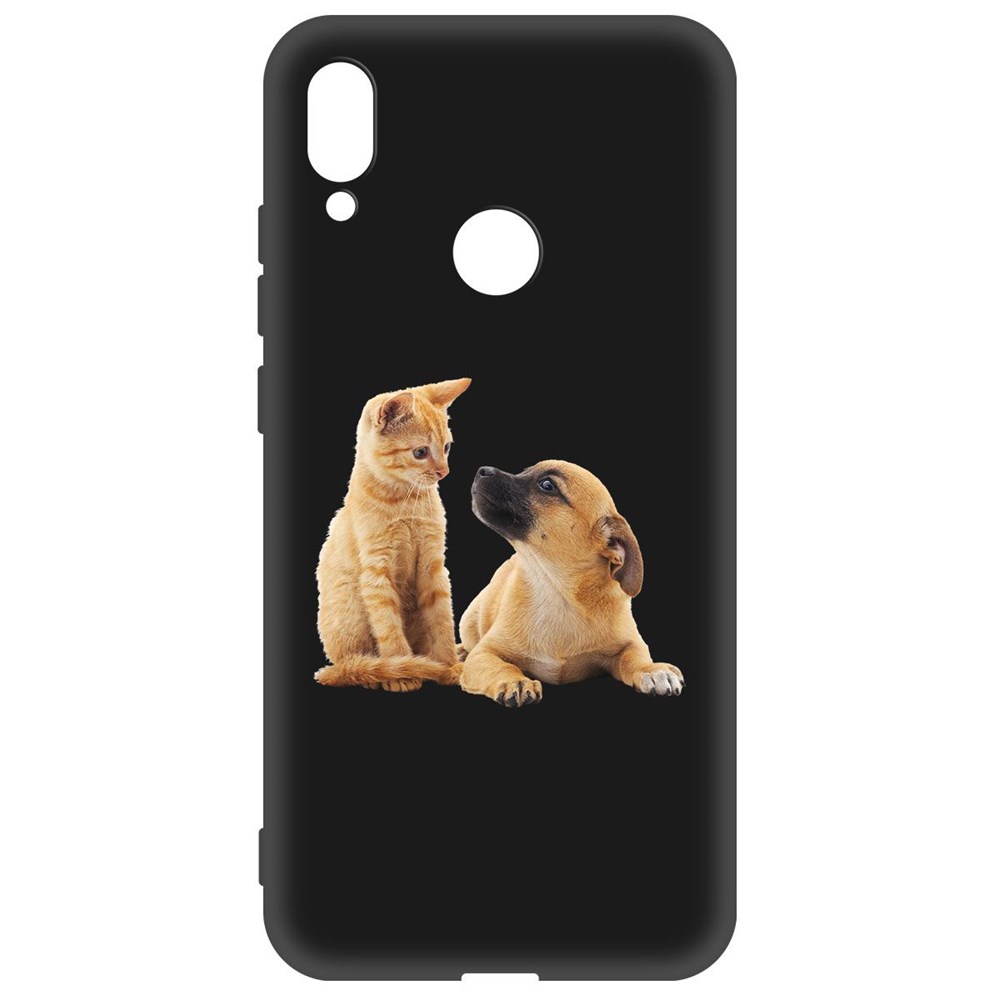 

Чехол-накладка Krutoff Soft Case Лучшие друзья для Xiaomi 12 черный, 253393
