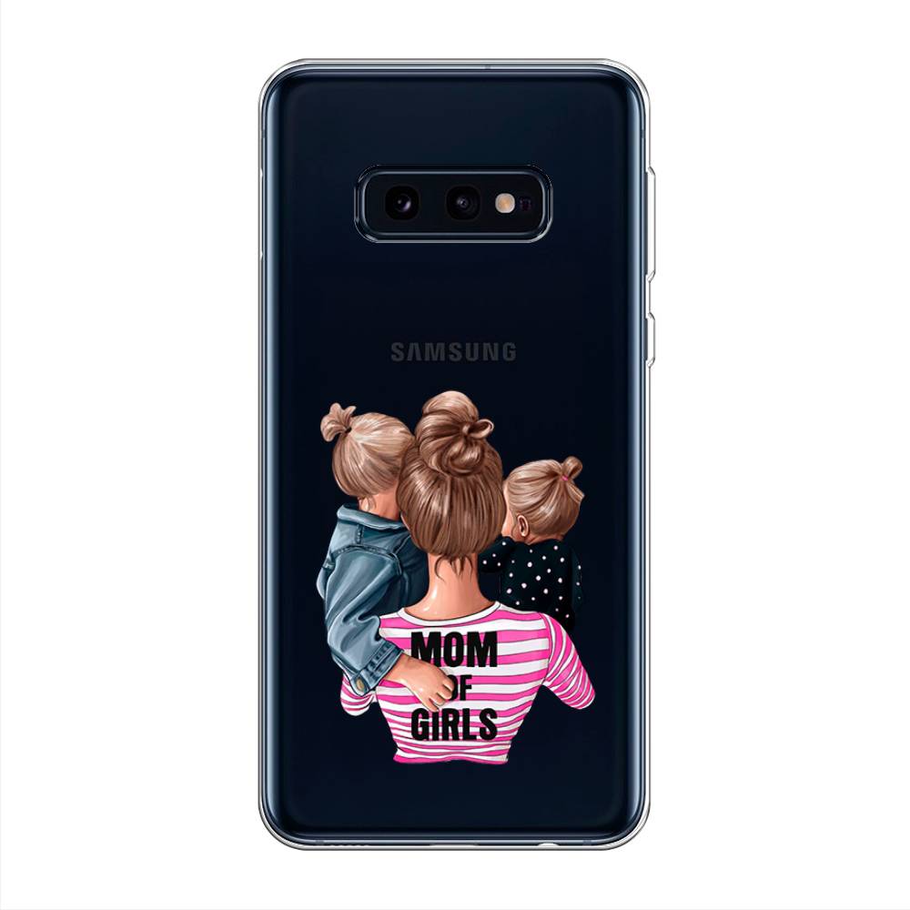 фото Силиконовый чехол "mom of girls" на samsung galaxy s10e awog