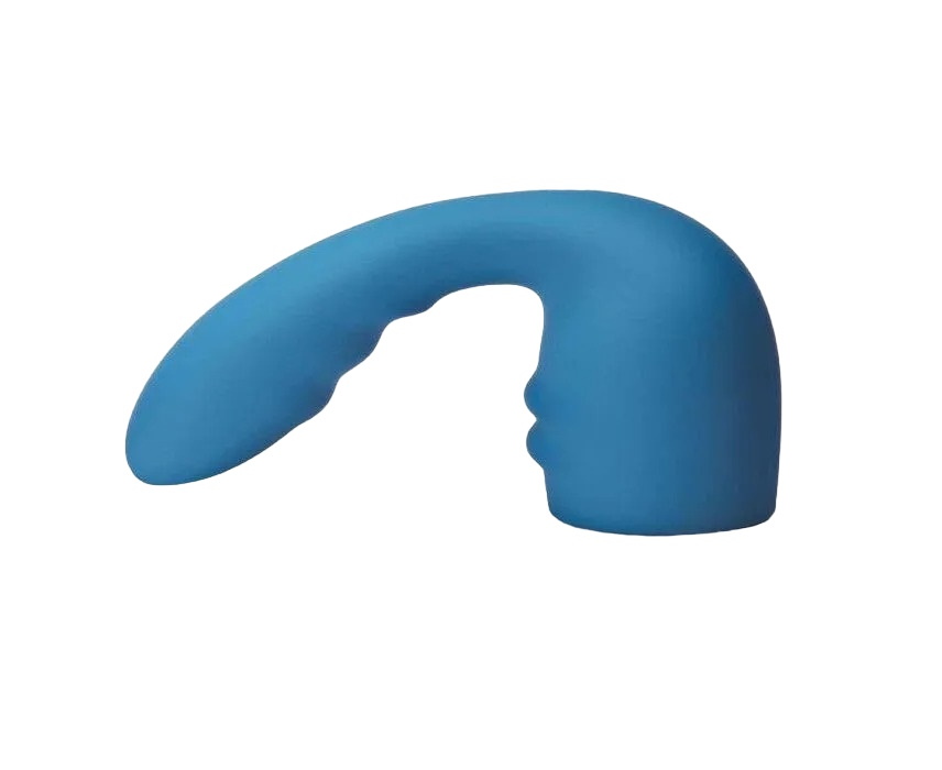 Синяя насадка Flexi для вибратора Le Wand Petite