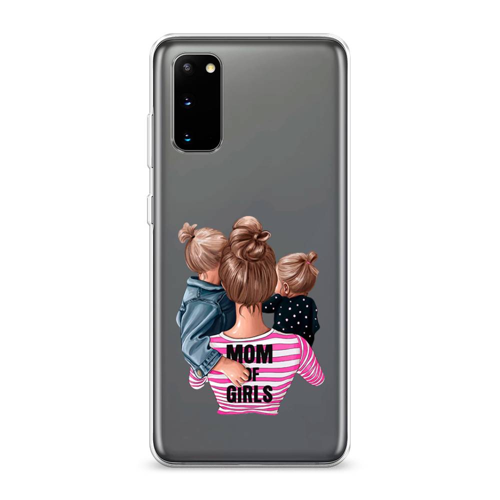 

Чехол Awog на Samsung Galaxy S20 "Mom of Girls", Разноцветный, 29250-6