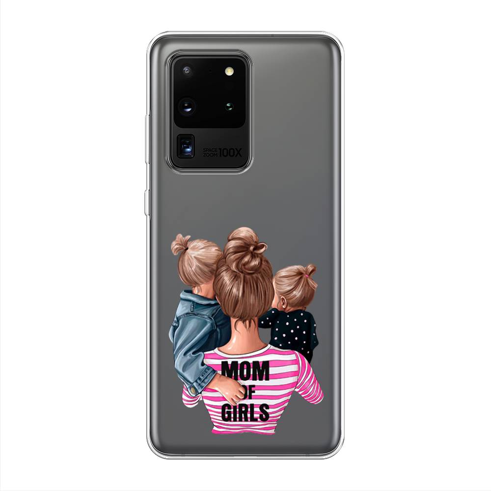 

Чехол Awog на Samsung Galaxy S20 Ultra "Mom of Girls", Разноцветный, 29450-6