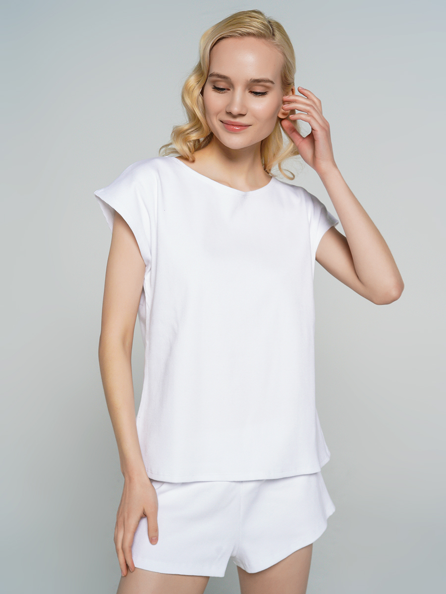 

Пижама женская ТВОЕ 80314 белая M/L, 80314