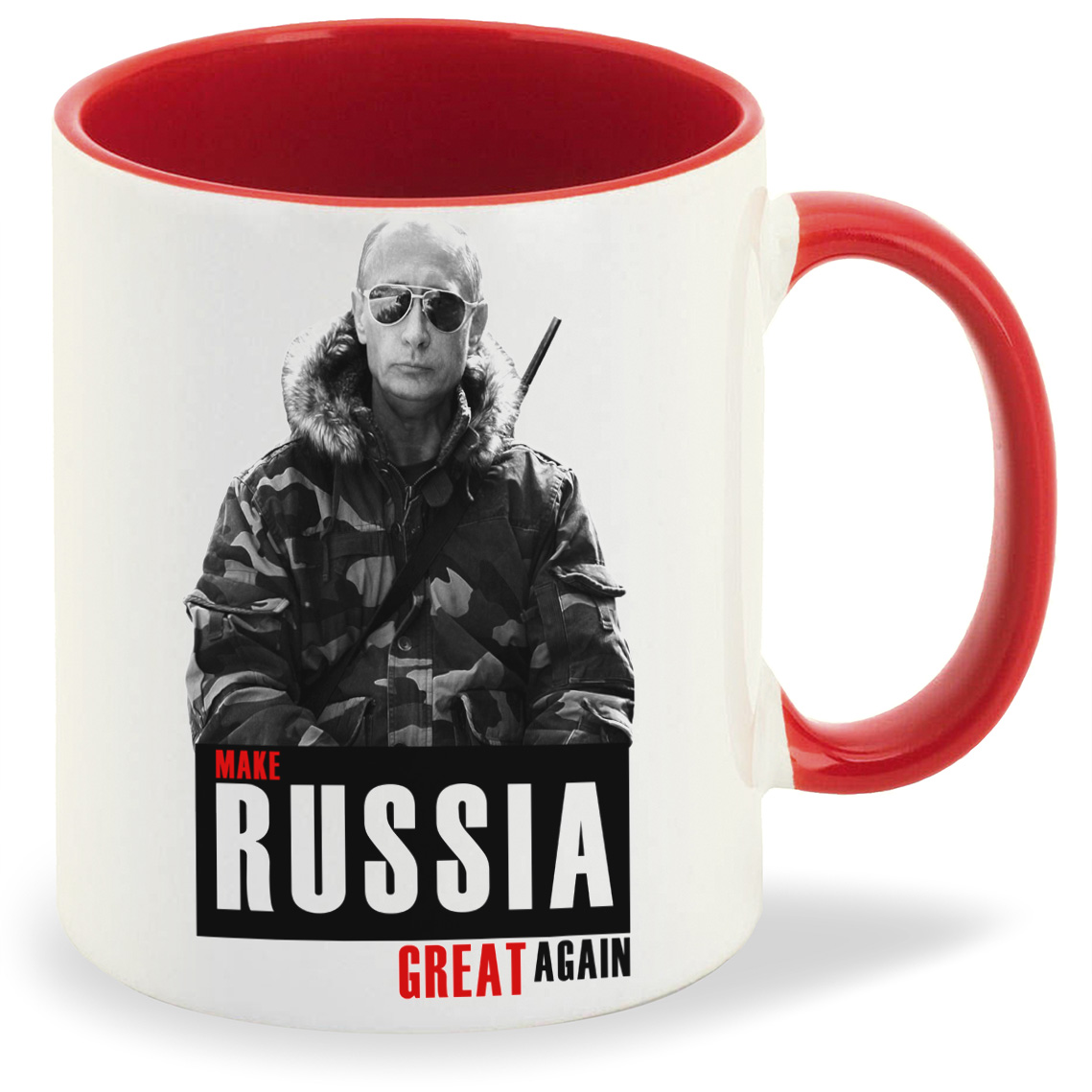 

Кружка CoolPodarok Путин RUSSIA, Путин RUSSIA