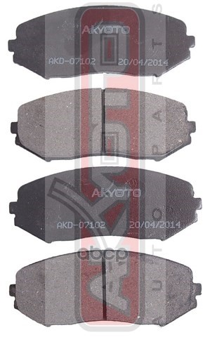 

Тормозные колодки Akyoto передние дисковые AKD-07102