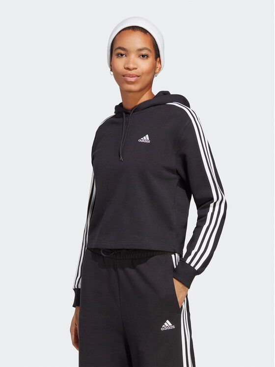 

Худи женское Adidas 0000301524199 черное L, Черный, 0000301524199