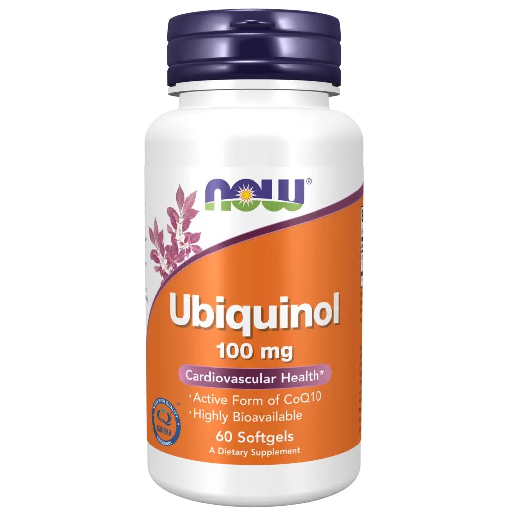 Now Ubiquinol 100 мг капсулы 60 шт.