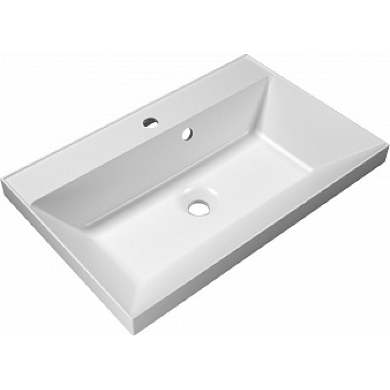 фото Раковина из искусственного мрамора belbagno regina 60 (bb600/450-lv-mr-ast)