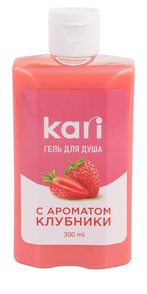 Гель для душа Kari с ароматом клубники 150 г