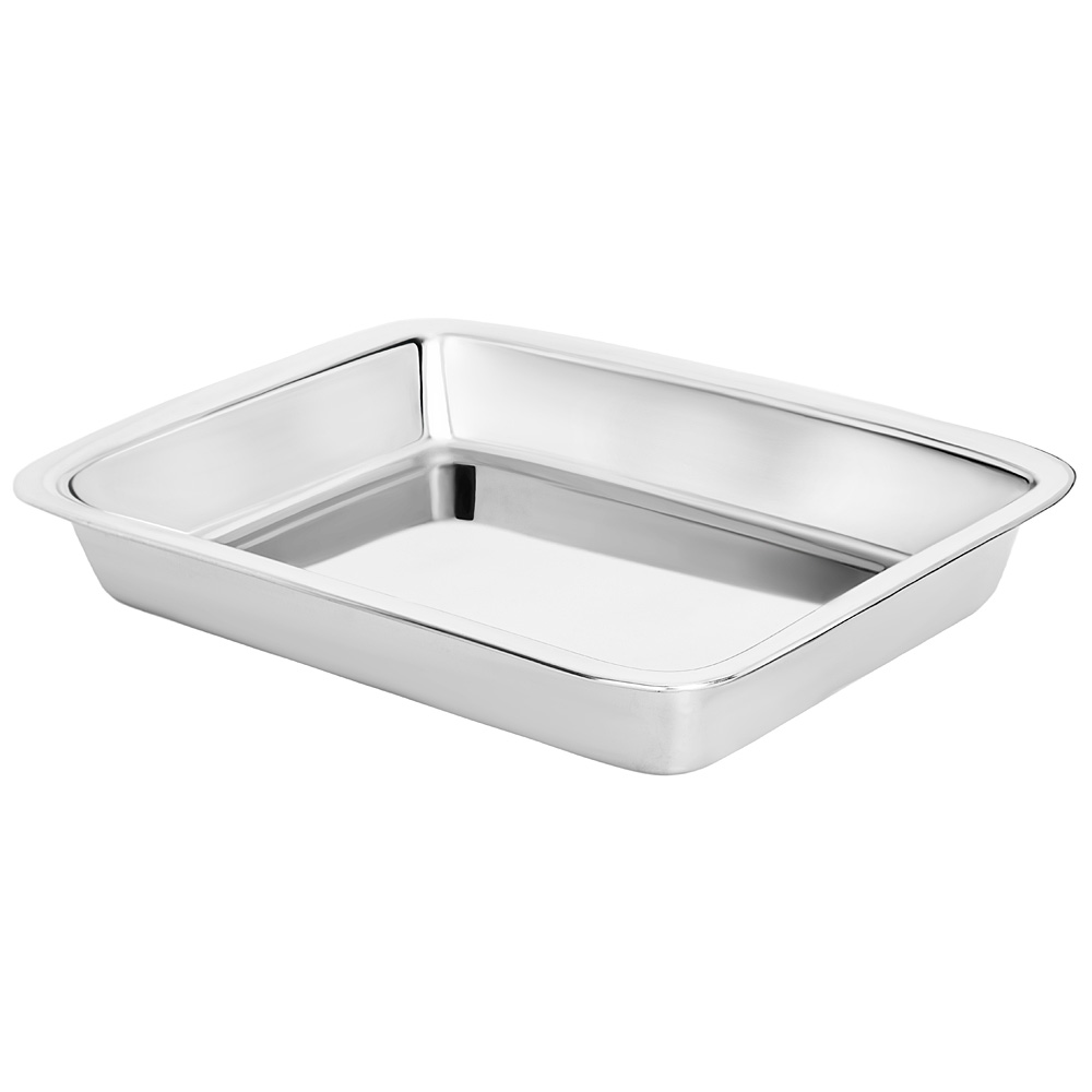 

Противень Agness 25х20х5см нержавеющая сталь 880-162_, Серебристый