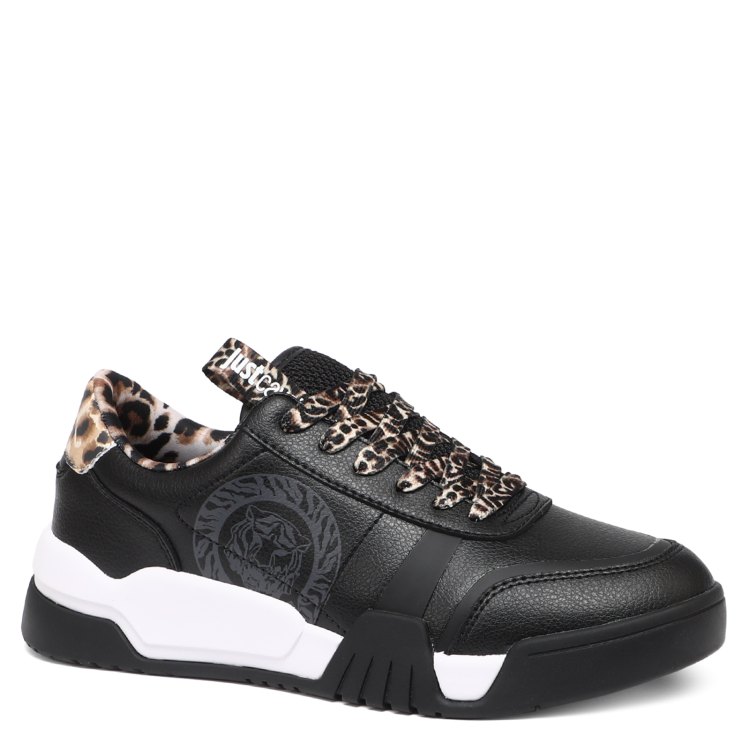 

Кеды женские Just Cavalli 75RA3SA2 черные 37 EU, Черный, 75RA3SA2