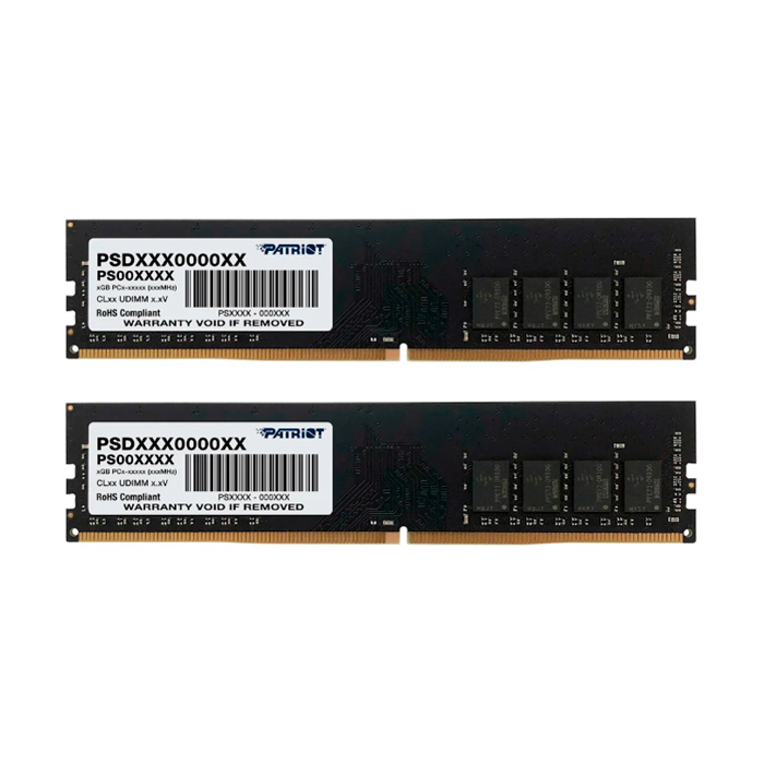 Оперативная память Patriot Signature 16Gb DDR4 3200MHz (PSD416G3200K) (2x8Gb KIT)