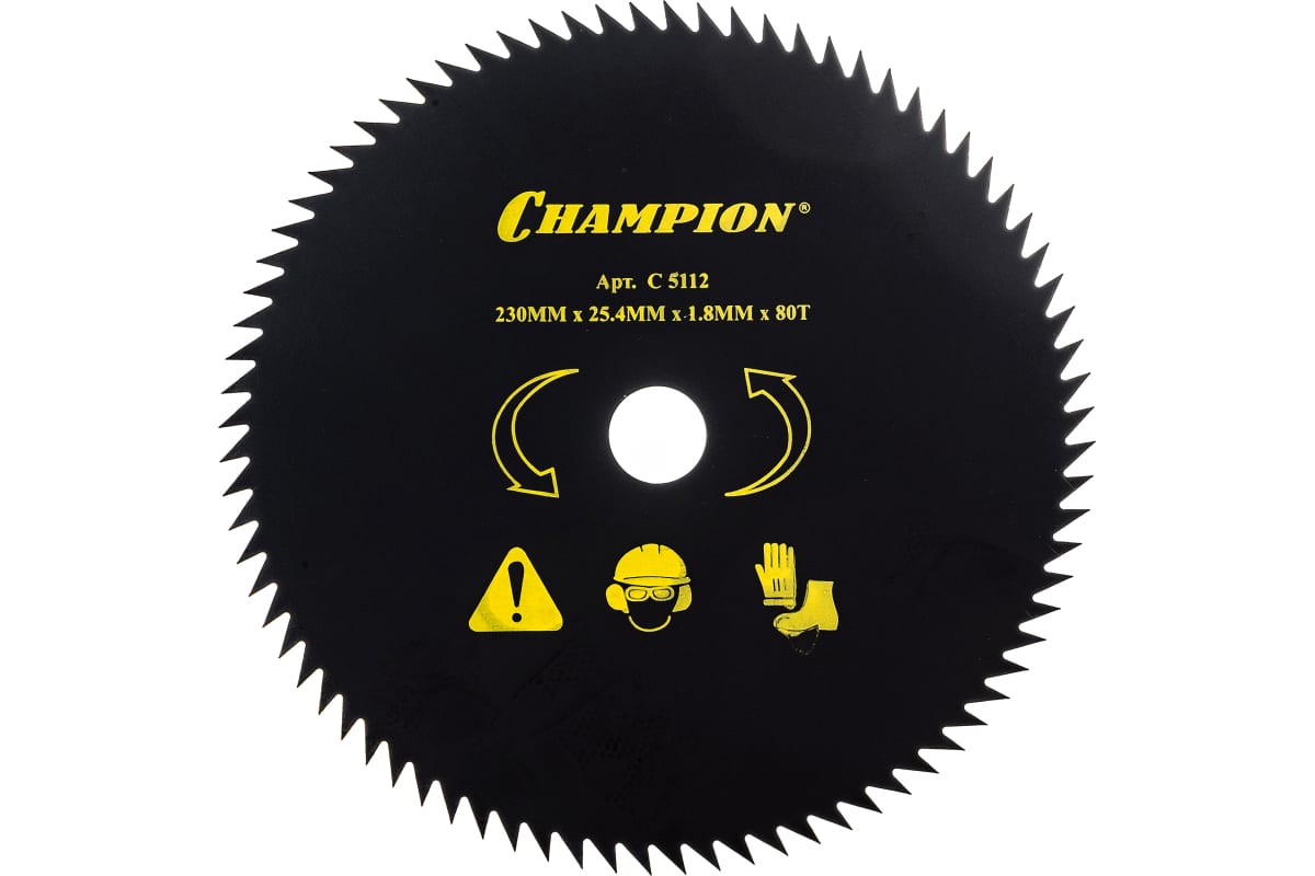 Диск для триммера Champion 80/230/25,4 (SRM-2305SI,SRM-2655SI)