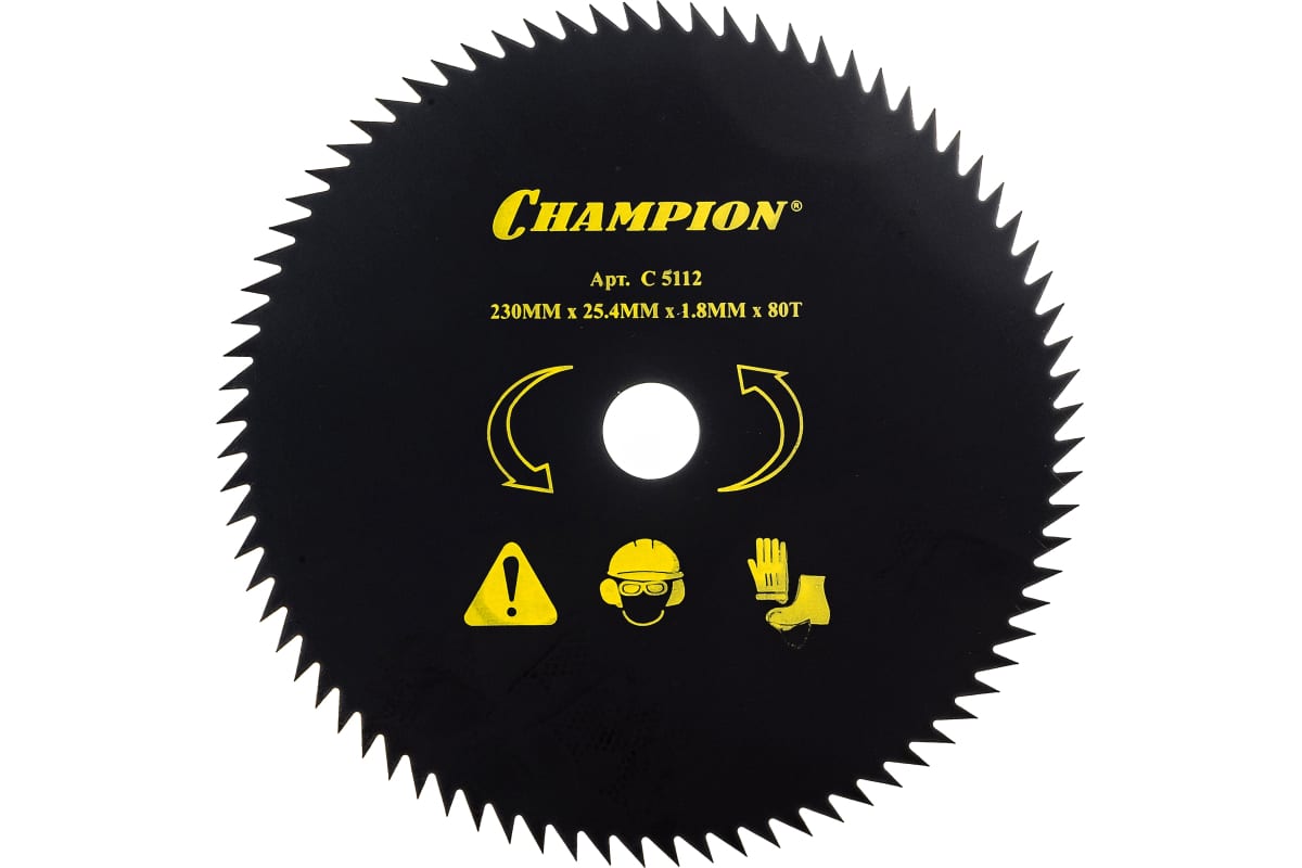 

Диск для триммера Champion 80/230/25,4 (SRM-2305SI,SRM-2655SI)