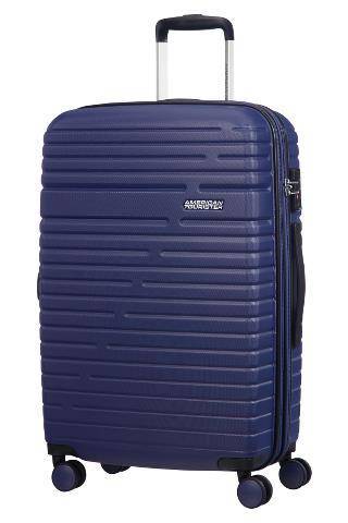 фото Чемодан унисекс american tourister 61g-21002 nocturne blue, 45х26х68 см