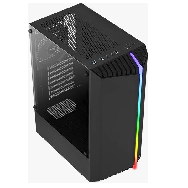 

Корпус компьютерный AeroCool Bionic-G-BK-v1 Black