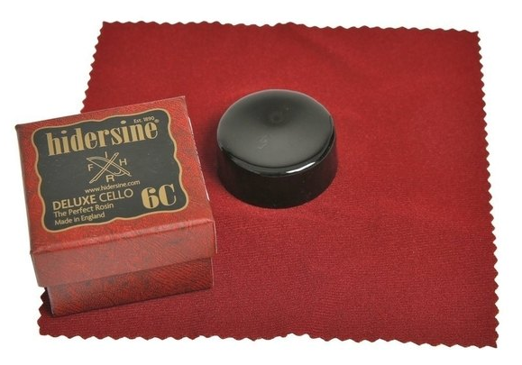 

Hidersine 6c De Luxe 451035 канифоль для виолончели, черная, в квадратной коробке